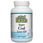 Natural Factors Natural Factors Super Cod Liver Oil 180 softgels
