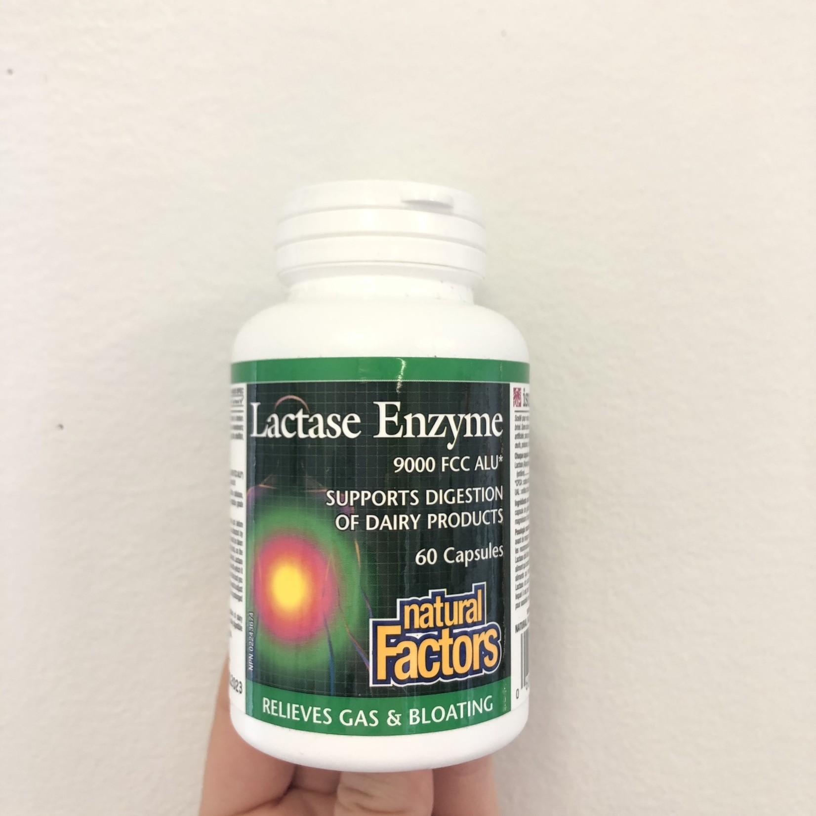 Natural Factors Natural Factors Lactase Enzyme 60 caps