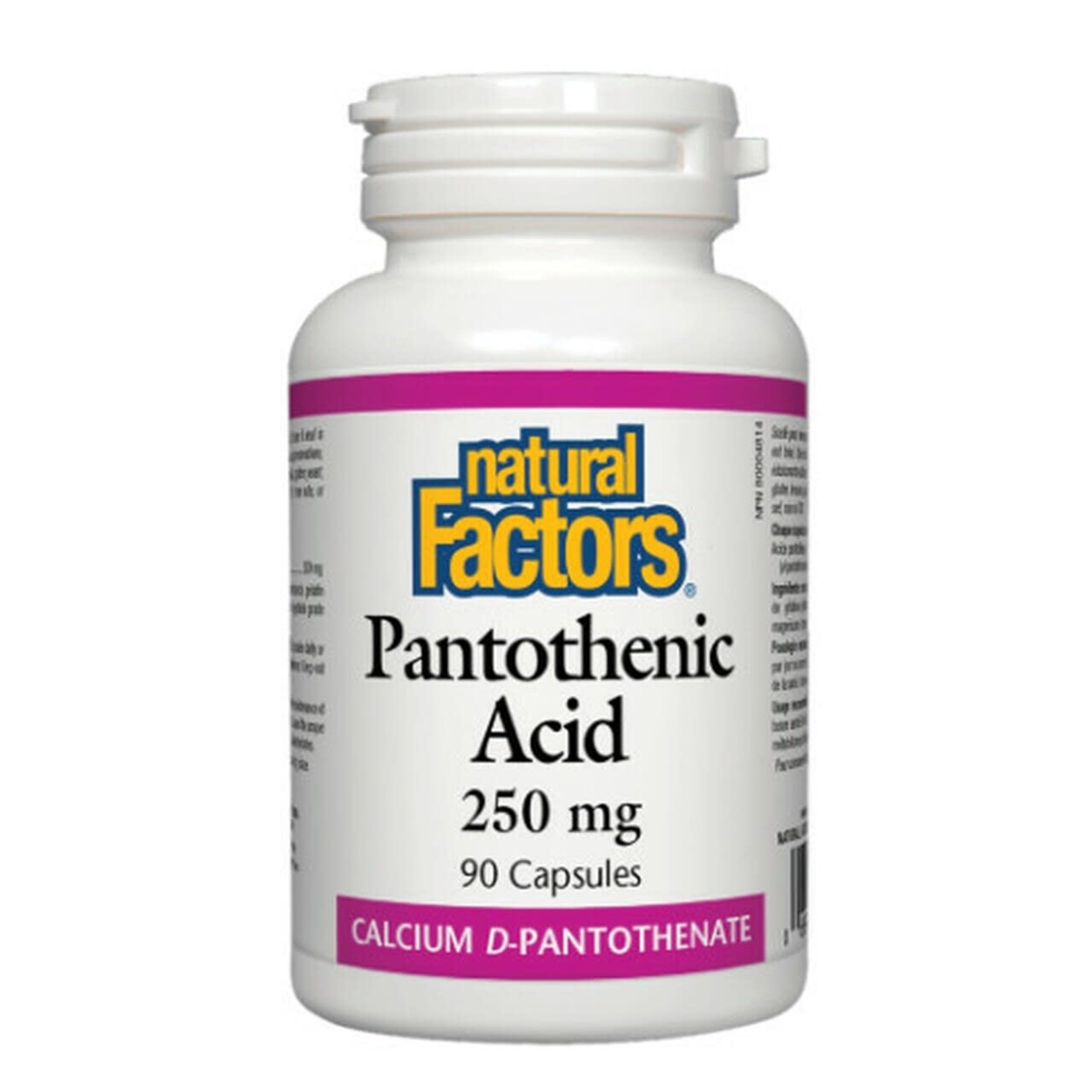 Natural Factors Natural Factors Pantothenic Acid 250mg 90 caps