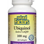 Natural Factors Natural Factors Ubiquinol 100mg 60 softgels