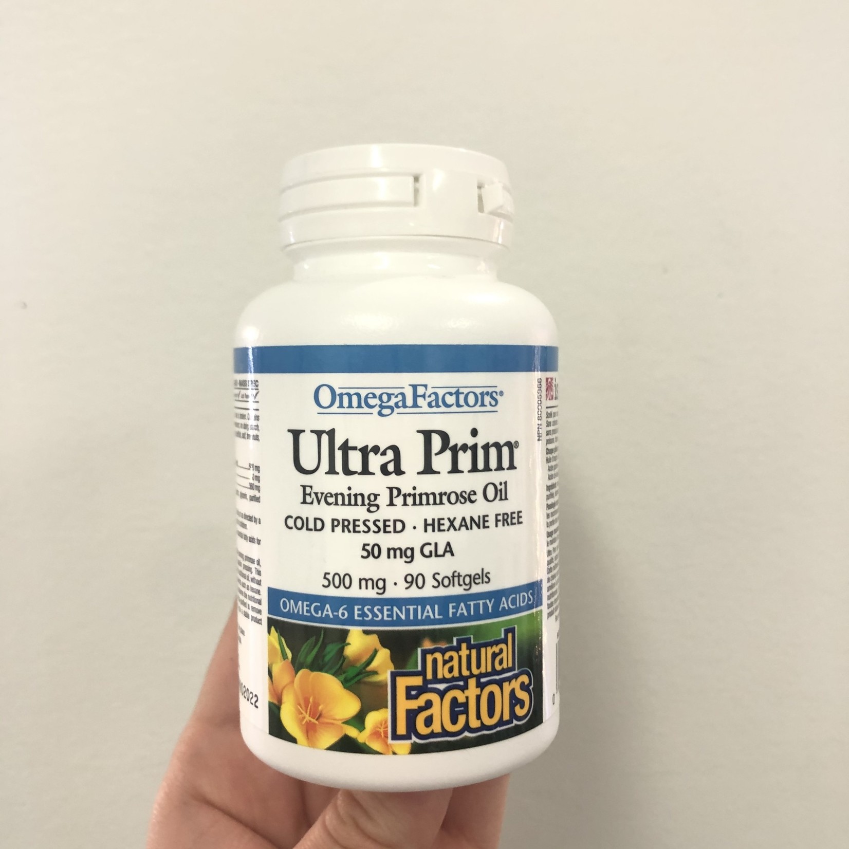 Natural Factors Natural Factors Ultra Prim 500mg 90 softgels