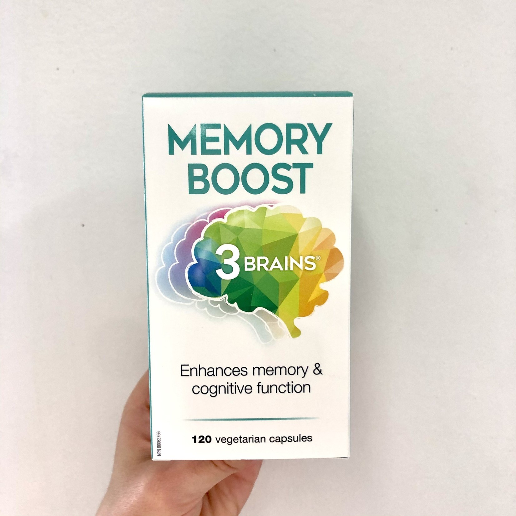 3 Brains Memory Boost 120 caps