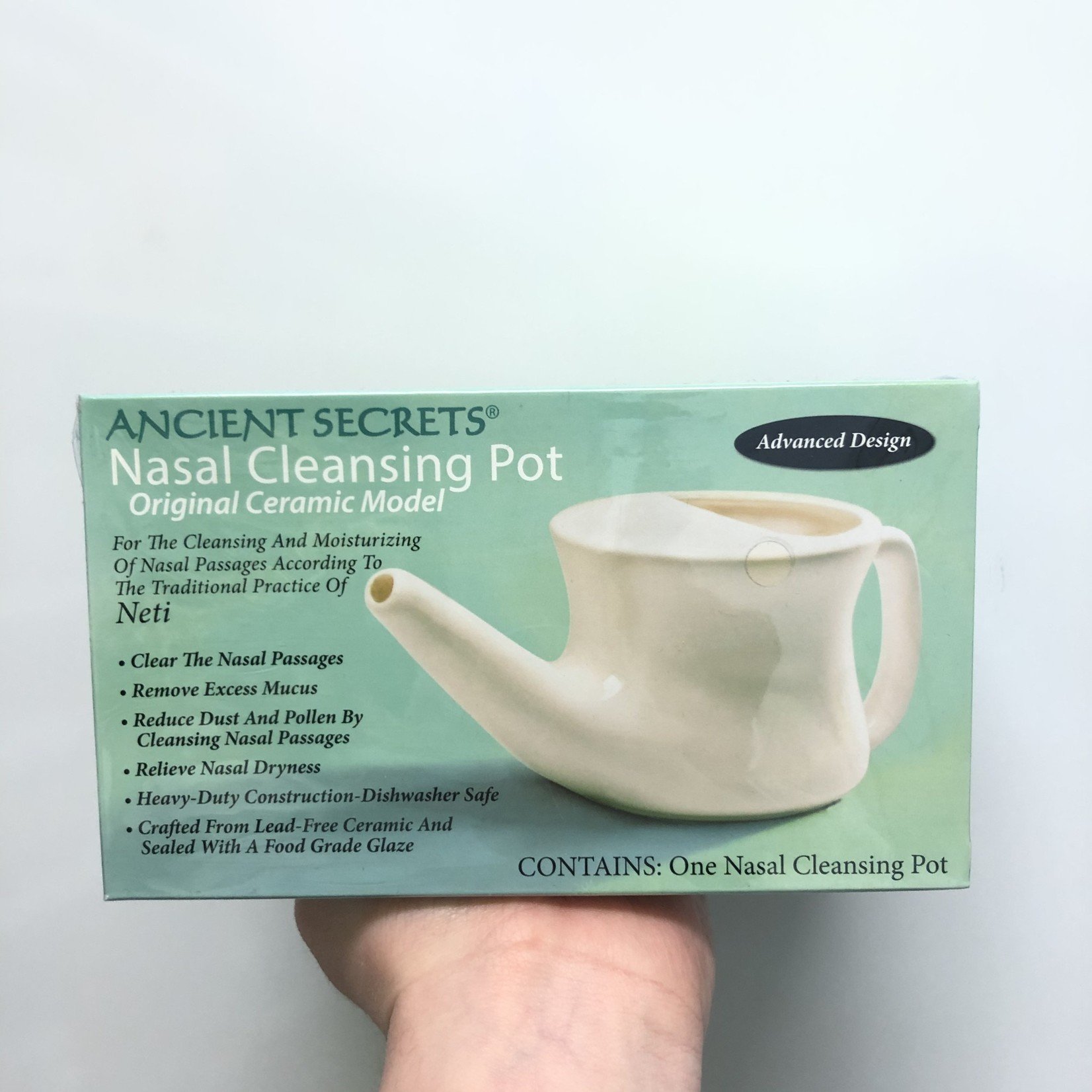Ancient Secrets Ancient Secrets Nasal Cleaning Ceramic Pot