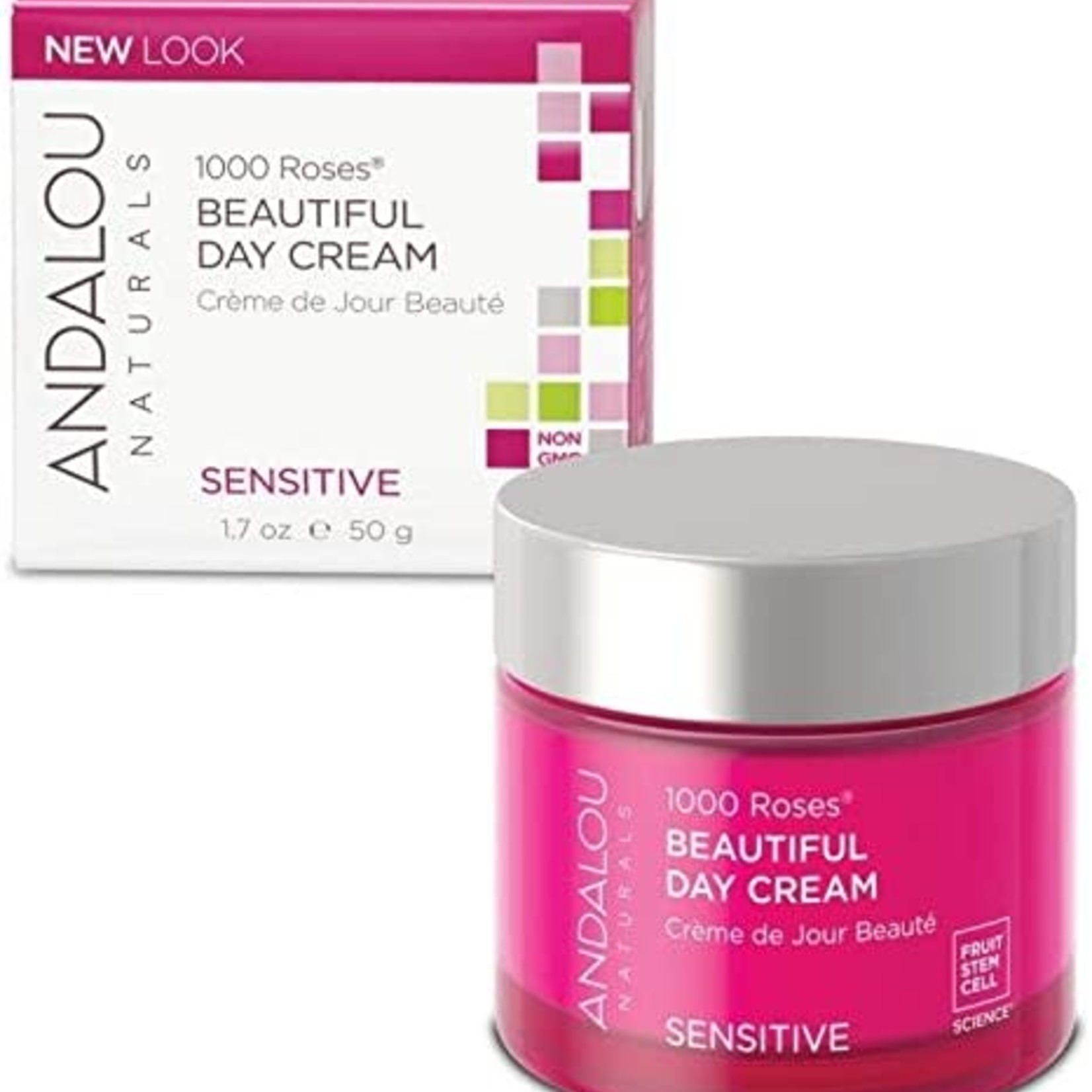 Andalou Andalou 1000 Roses Beautiful Day Cream 50g