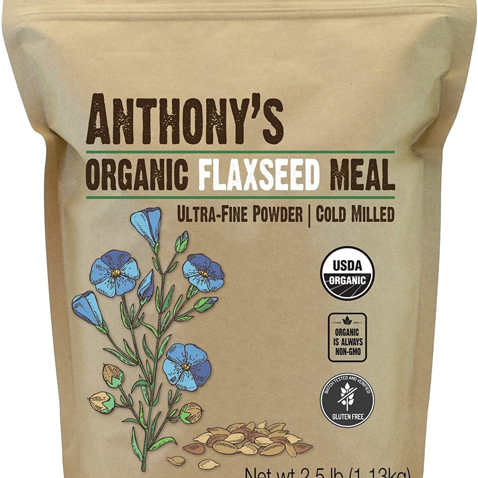 Anthony's Goods Anthony’s Flaxseed Meal 2.5lb