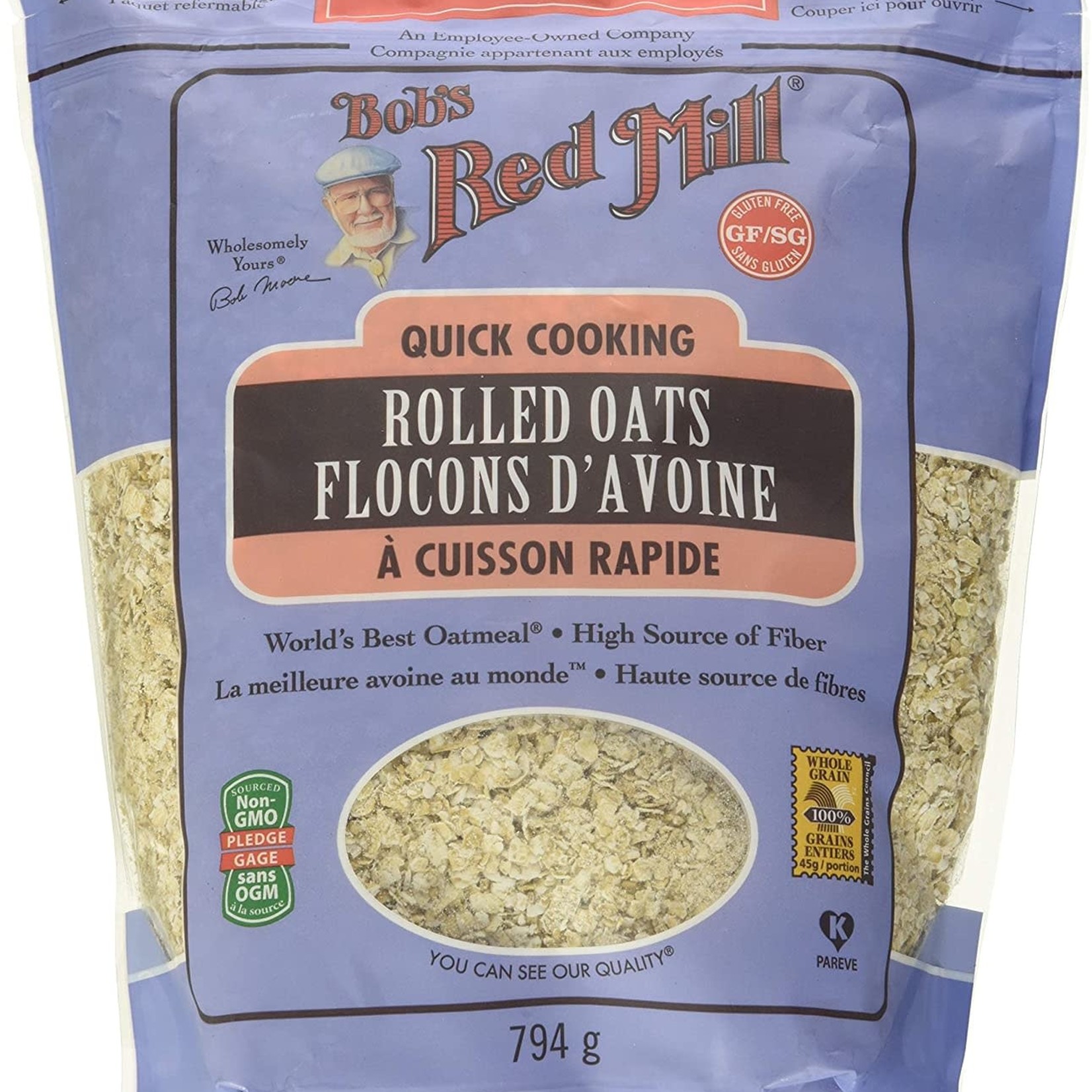 Bob's Red Mill Bob’s Red Mill Quick Cooking Rolled Oats 794g