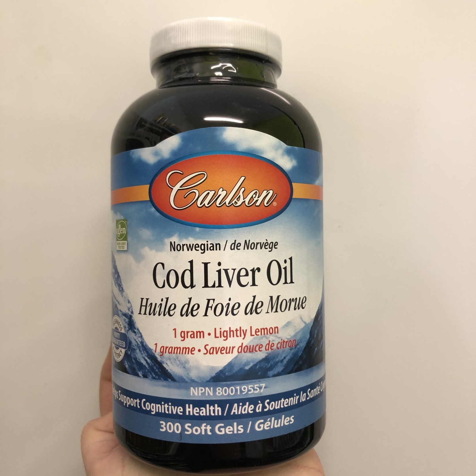 Carlson Carlson Cod Liver Oil 300 softgels