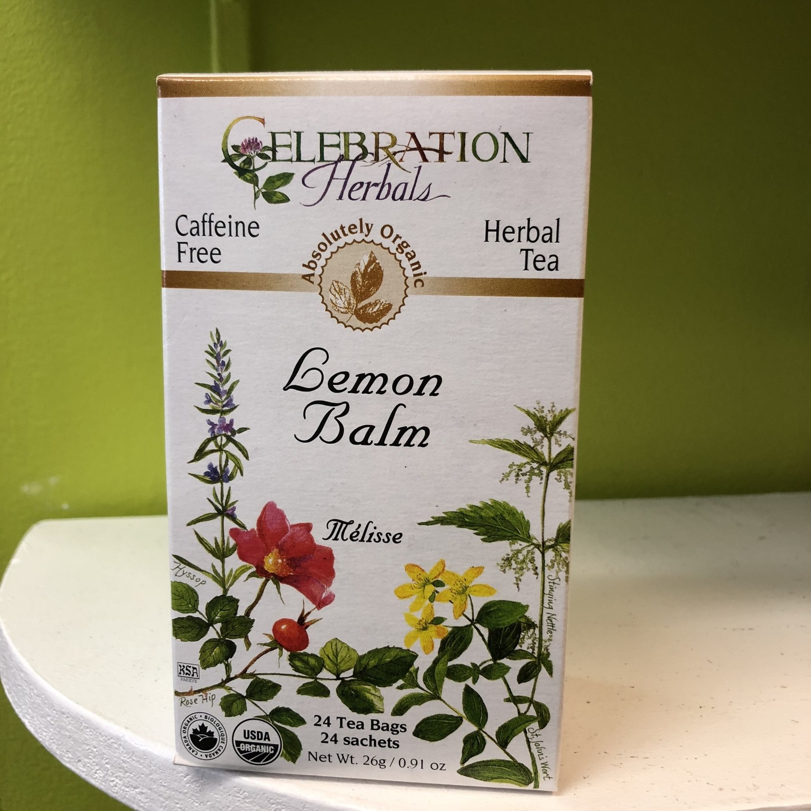 Celebration Herbals Celebration Herbals Lemon Balm Tea 24 Tea Bags