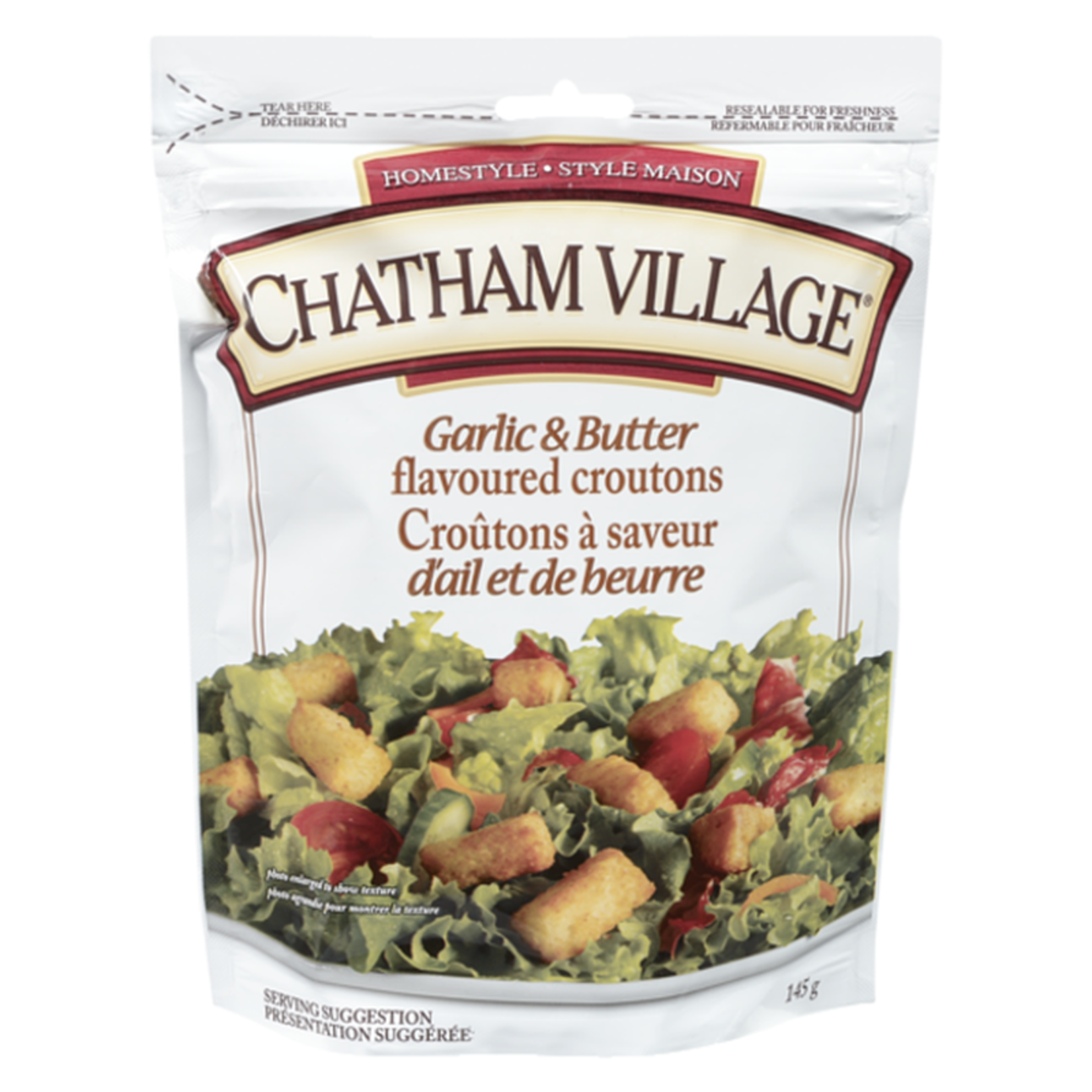 Chatham Village Chatham Village Croutons - Garlic & Butter 145g