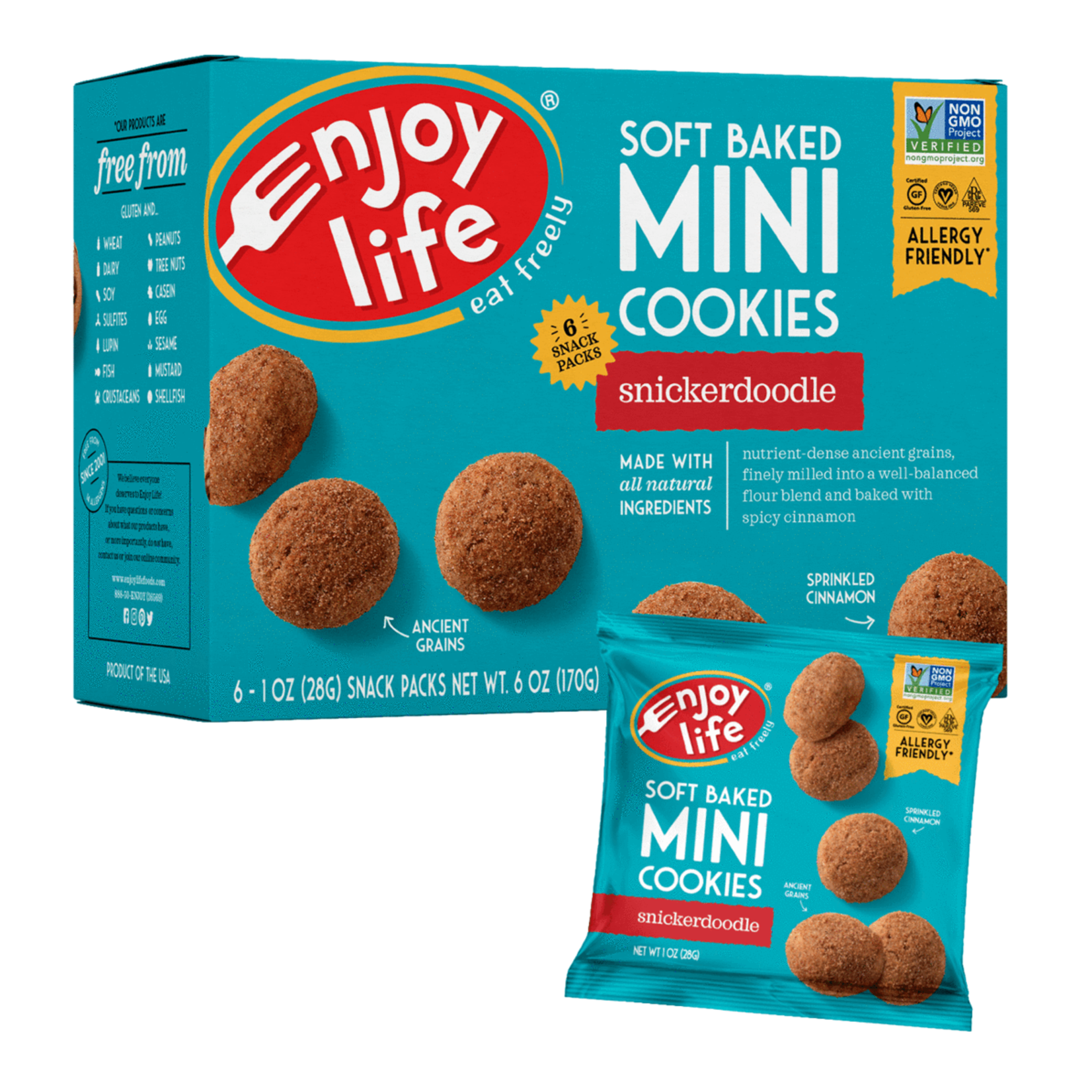 Enjoy Life Enjoy Life Snickerdoodle Soft Mini Cookies