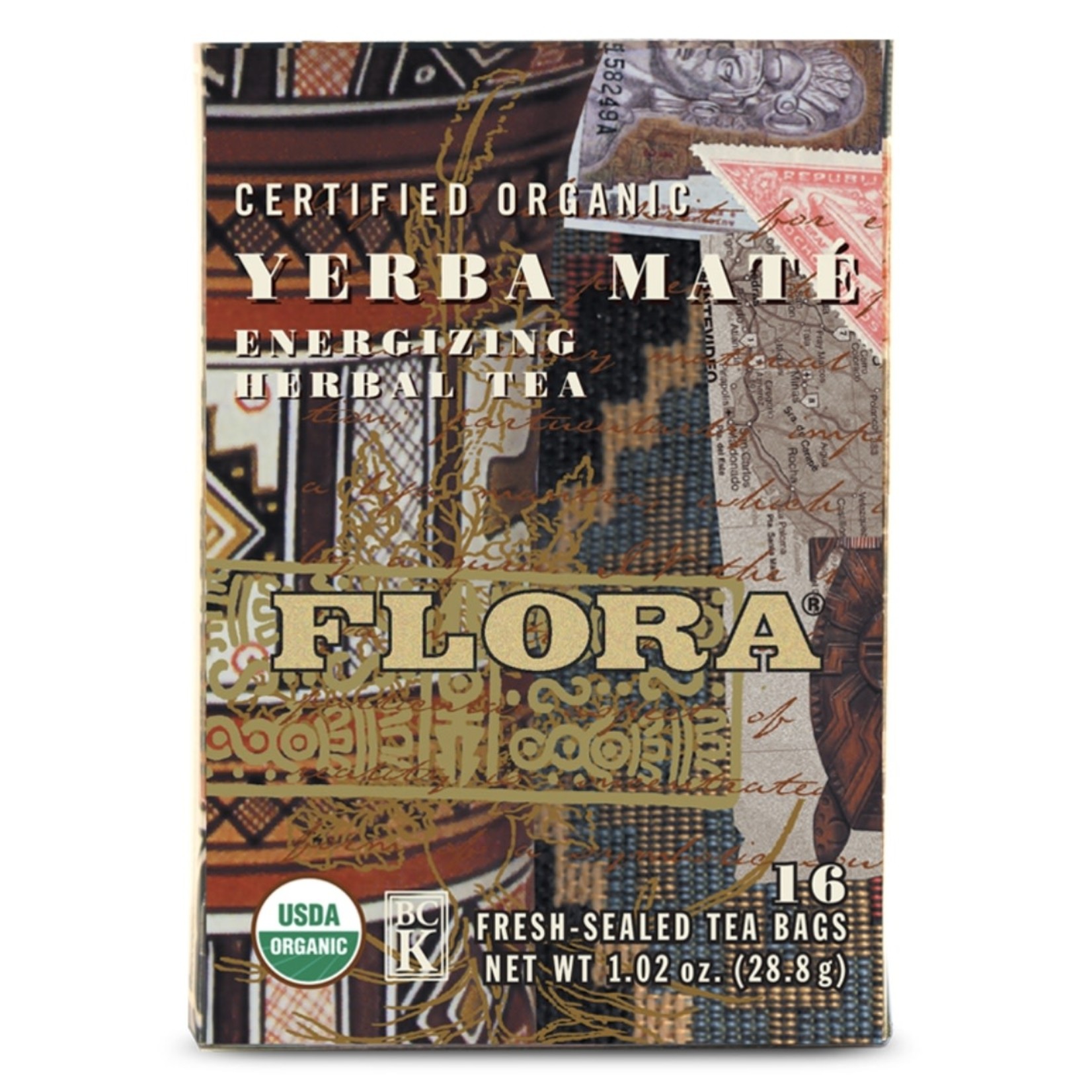 Flora Flora Yerba Maté Tea 16 Tea Bags