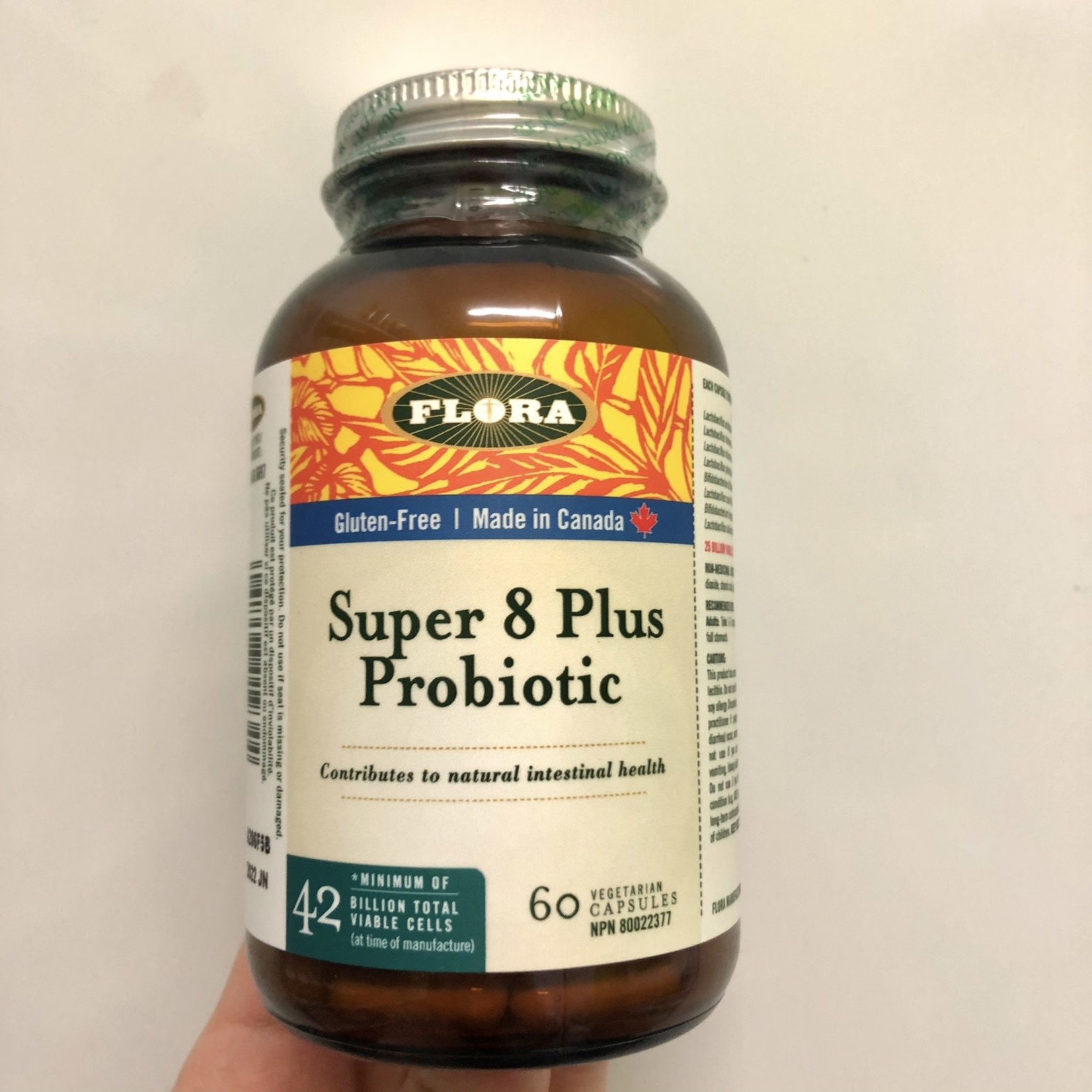 Flora Flora Super 8 Plus Probiotic 42 Billion 60 caps