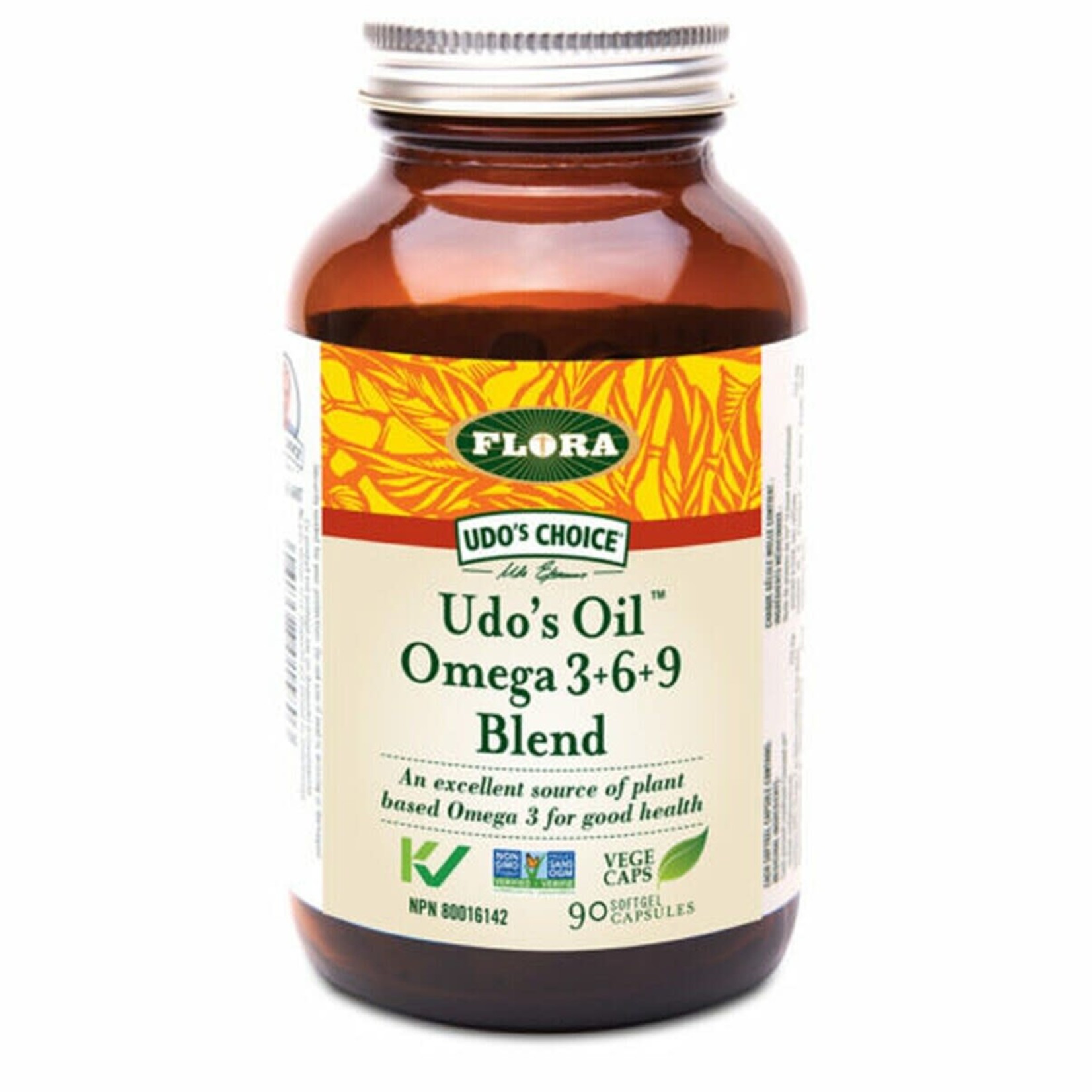 Flora Flora Udo’s Oil Omega 3+6+9 Blend 90 caps