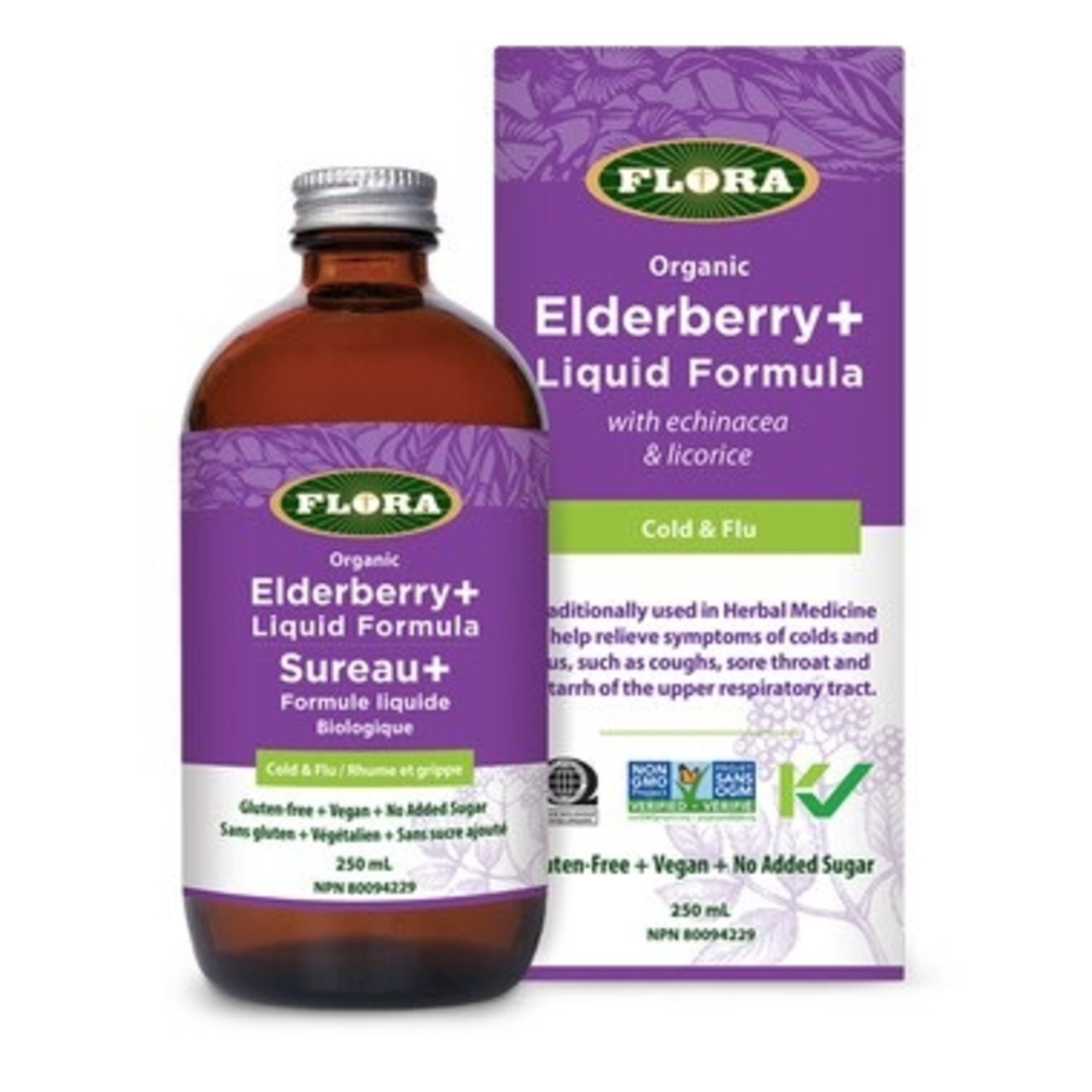 Flora Flora Elderberry+ Liquid 250ml