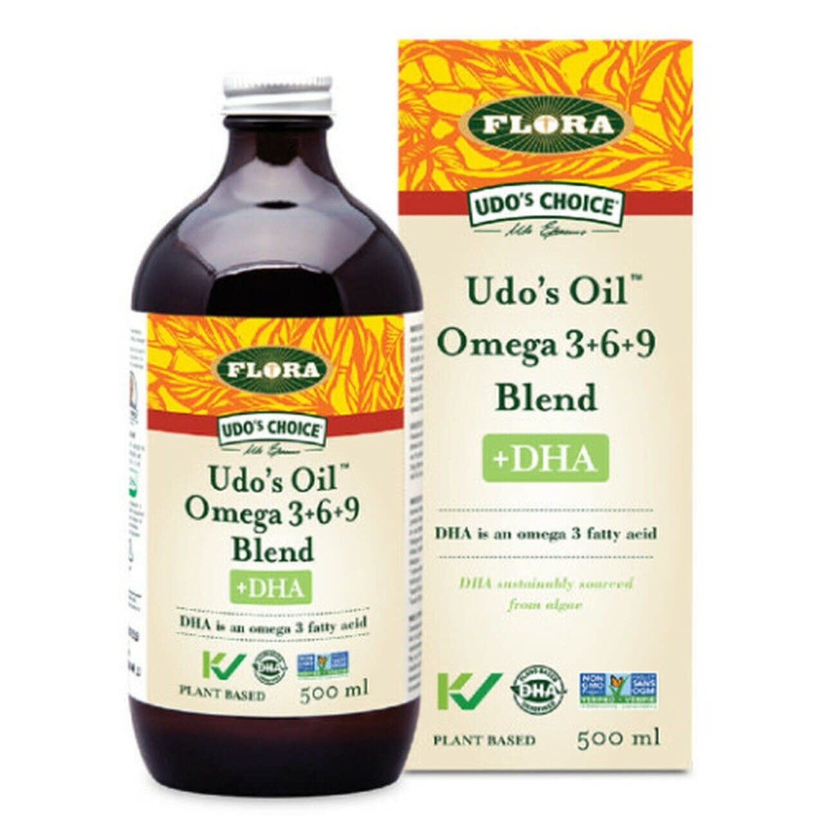 Flora Flora Udo’s Oil Omega 3+6+9+DHA 500ml