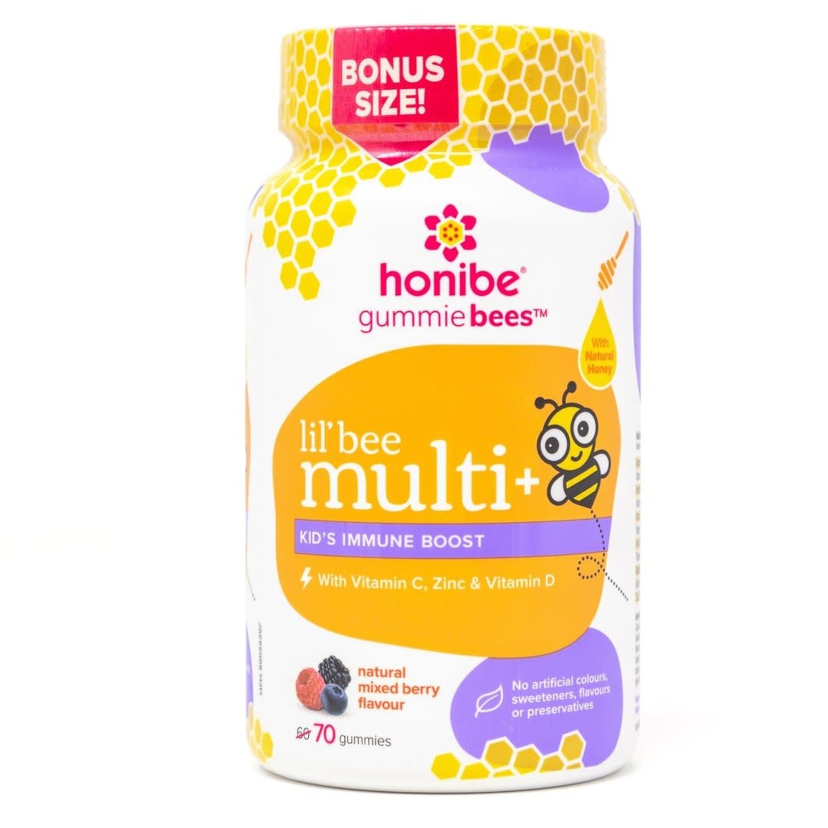Honibe Honibe Kid’s Immune Boost Multivitamin Gummies 70ct