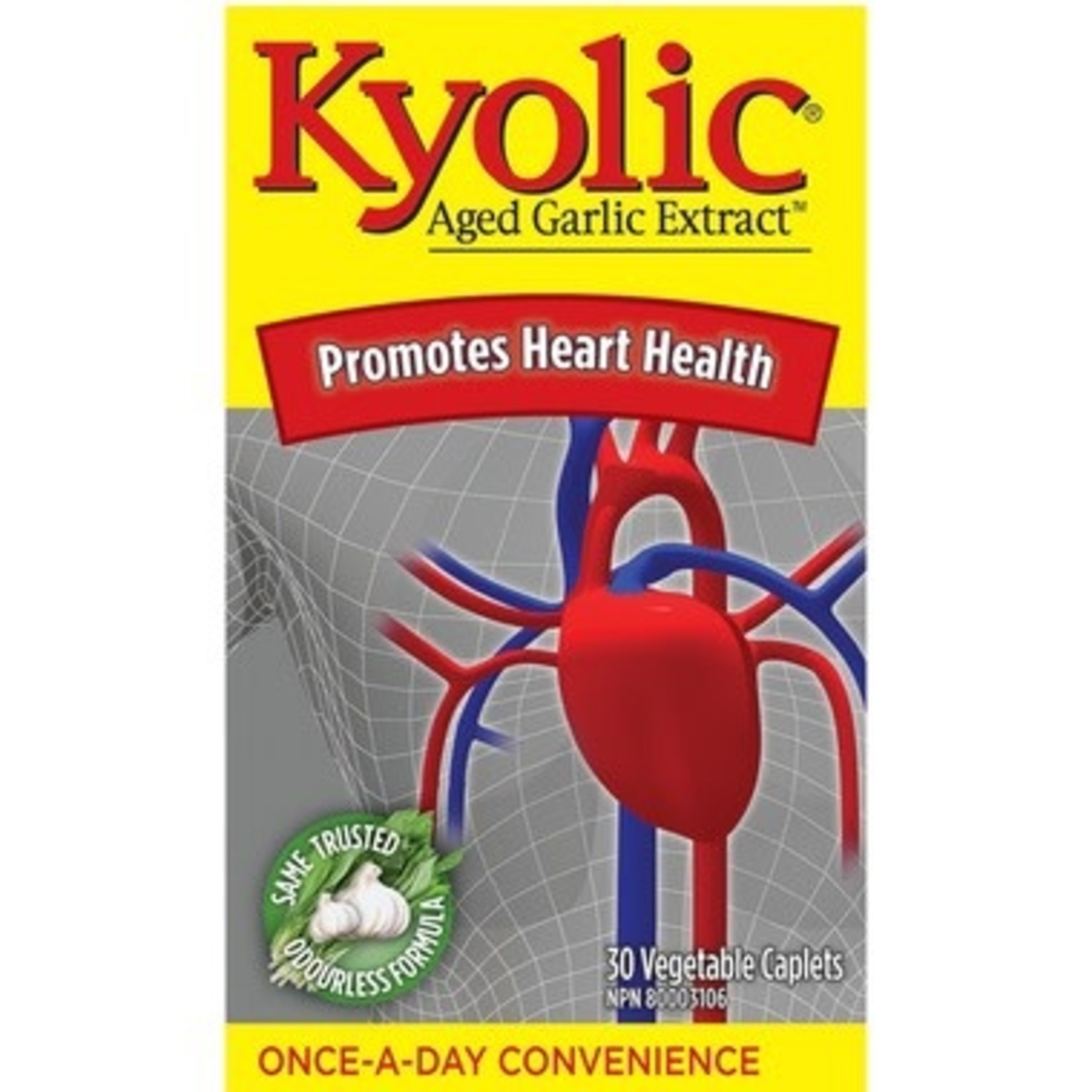 Kyolic Kyolic Aged Garlic Extract Once-a-Day 30 caps