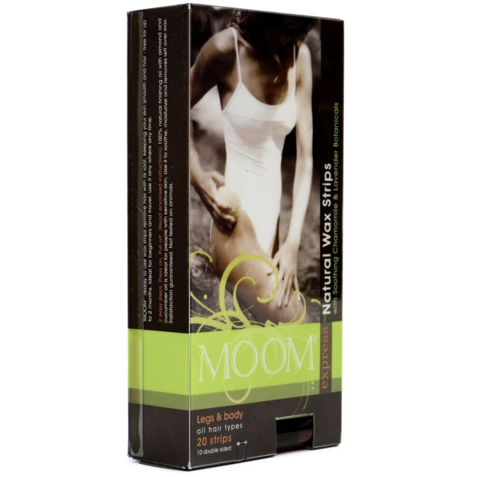 Moom Moom Natural Wax Strips 20 strips