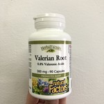 Natural Factors Natural Factors Valerian Root 300mg 90 caps