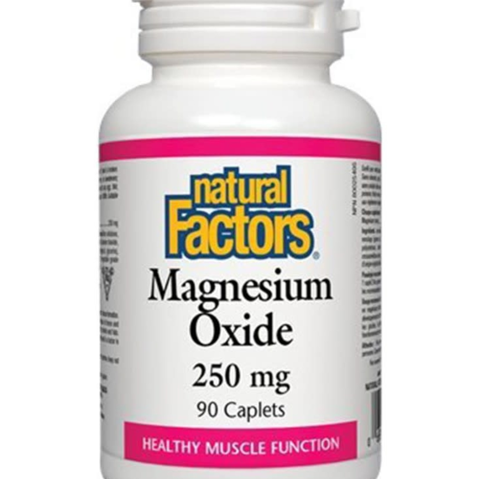 Natural Factors Natural Factors Magnesium Oxide 250mg 90 caplets