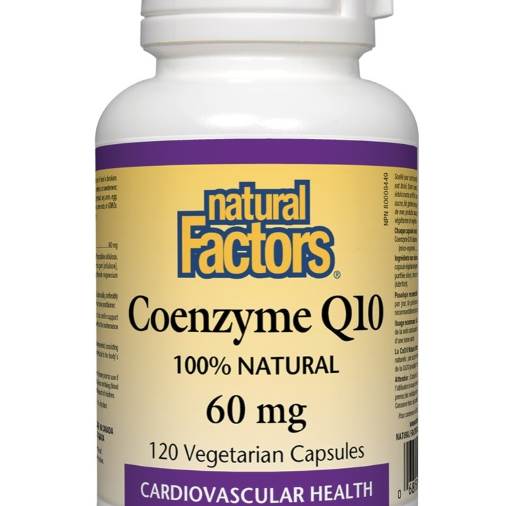 Natural Factors Natural Factors Coenzyme Q10 60mg 120 caps