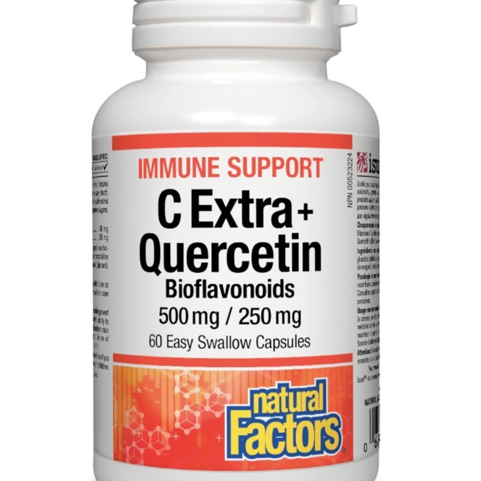 Natural Factors Natural Factors C Extra + Quercetin 60 caps