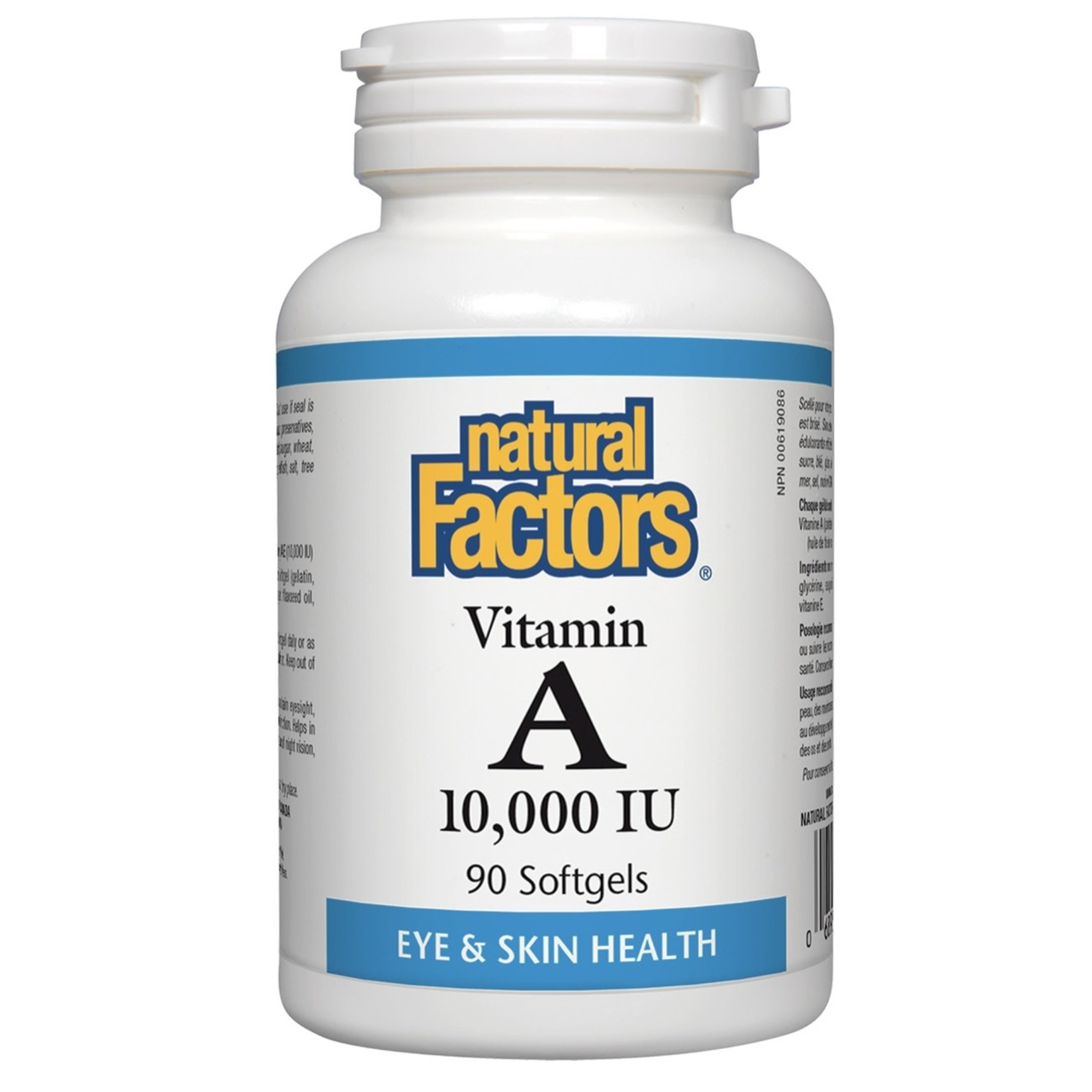 Natural Factors Natural Factors Vitamin A 10,000 IU 90 softgels