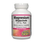 Natural Factors Natural Factors Magnesium Bisglycinate 200mg 120 caps