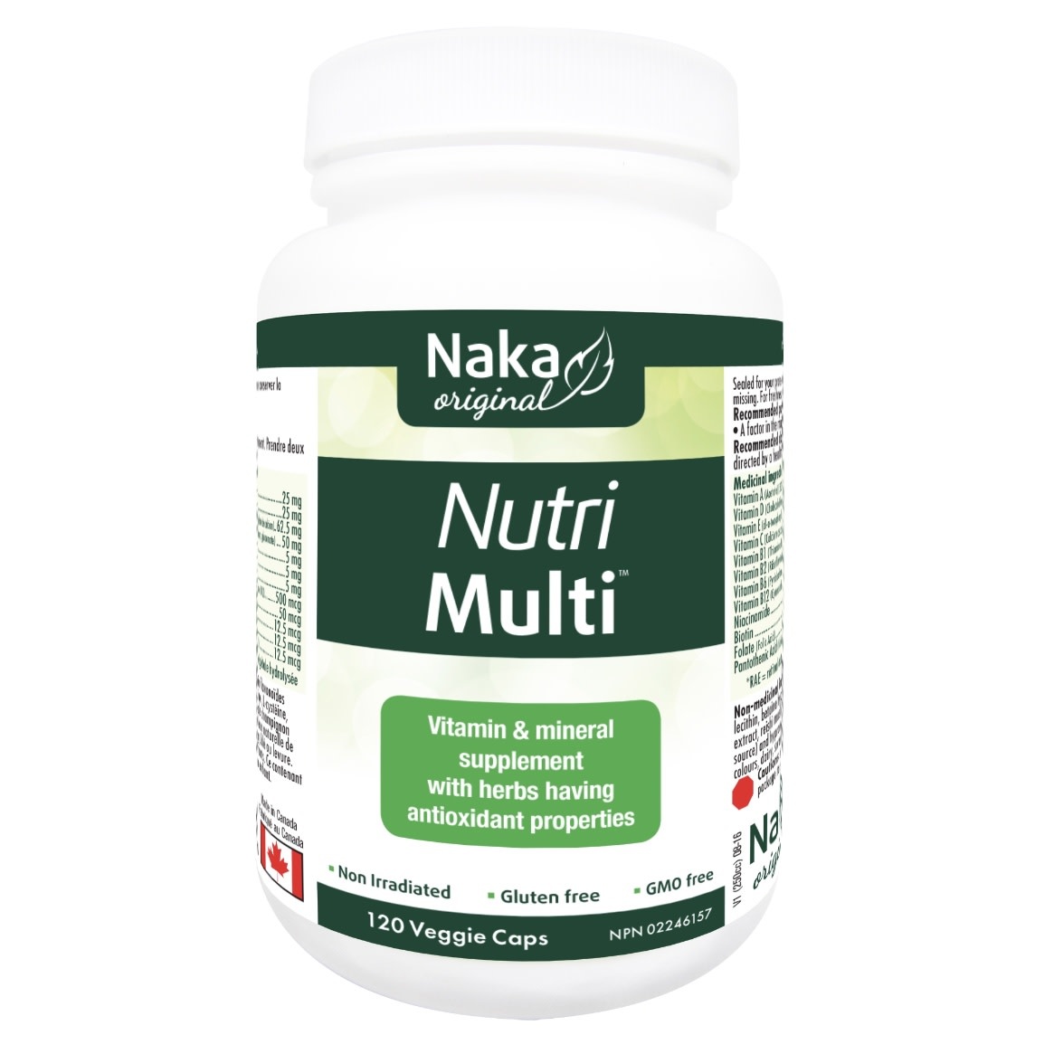 Naka Nutri Multi 120 caps Lemon & Lime Health Shoppe