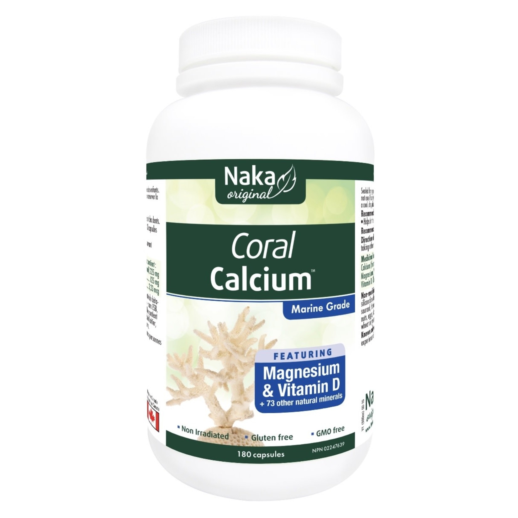 Naka Naka Coral Calcium 180 caps