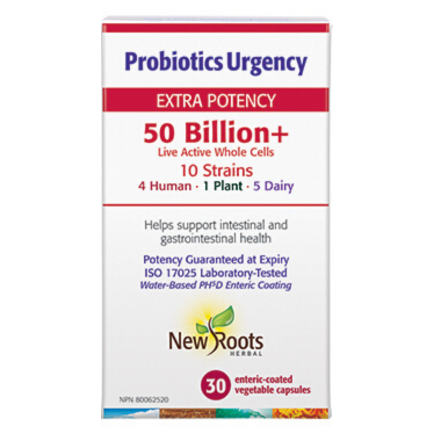 New Roots New Roots Probiotics Urgency 50 Billion 30 caps