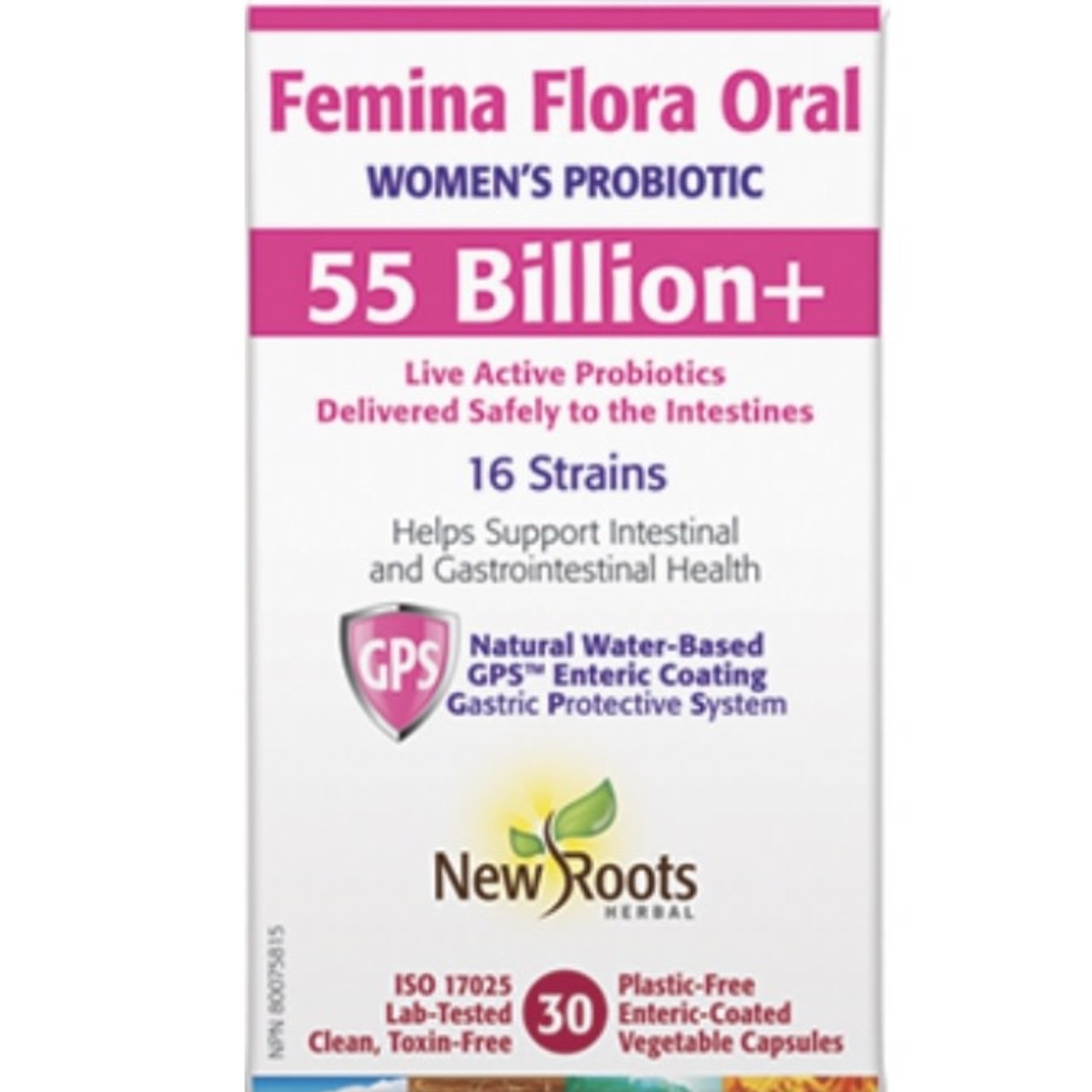 New Roots New Roots Femina Flora Probiotic 55 billion 30 caps