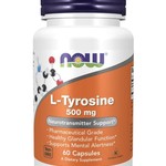 Now Now L-Tyrosine 500mg 60 capsules