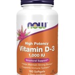 Now Now Vitamin D3 1000 IU 180 softgels