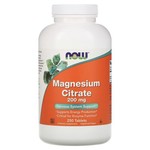 Now Now Magnesium Citrate 200mg 250 tabs