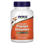 Now Now Papaya Chewable Enzymes 180 lozenges