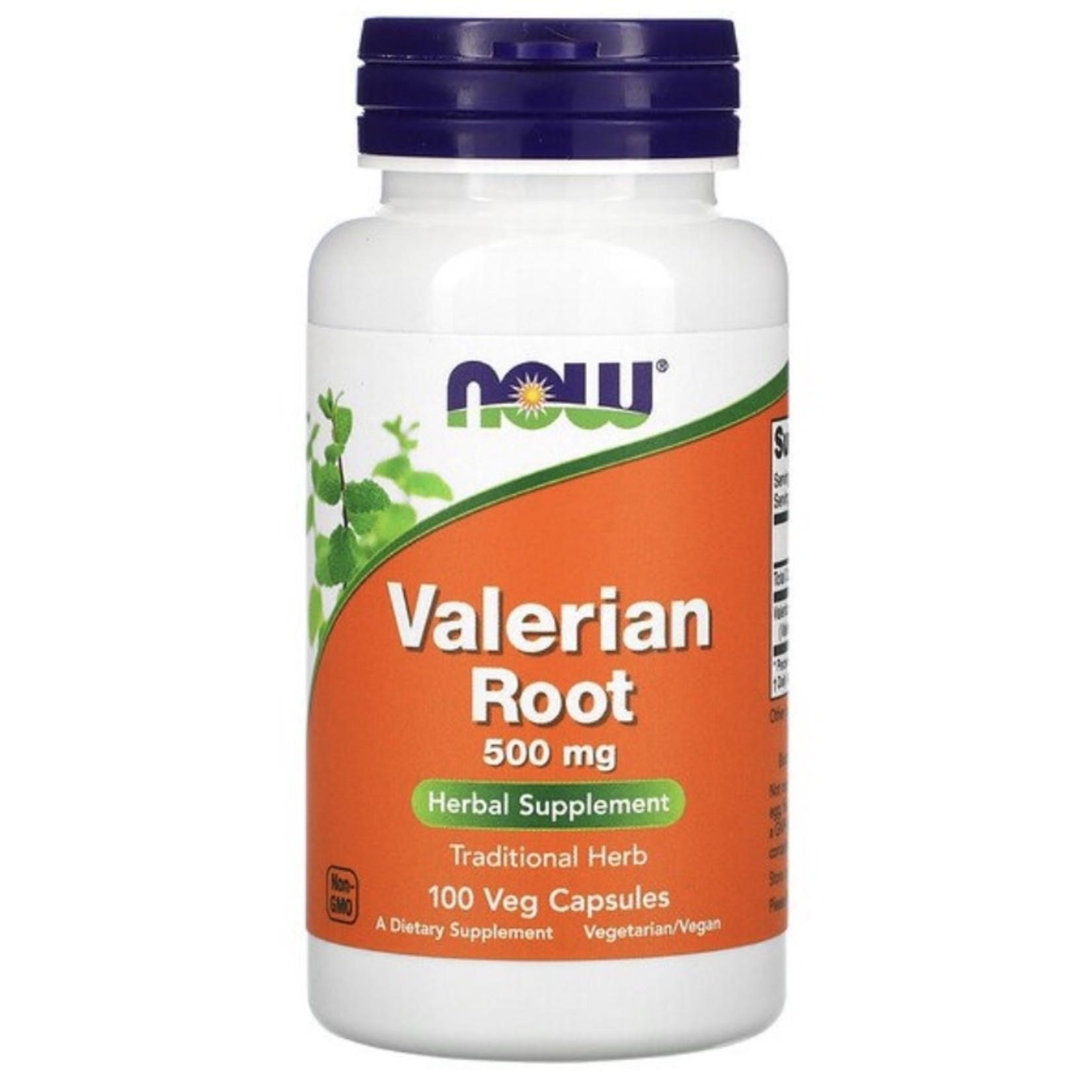 Now Now Valerian Root 500mg 100 caps