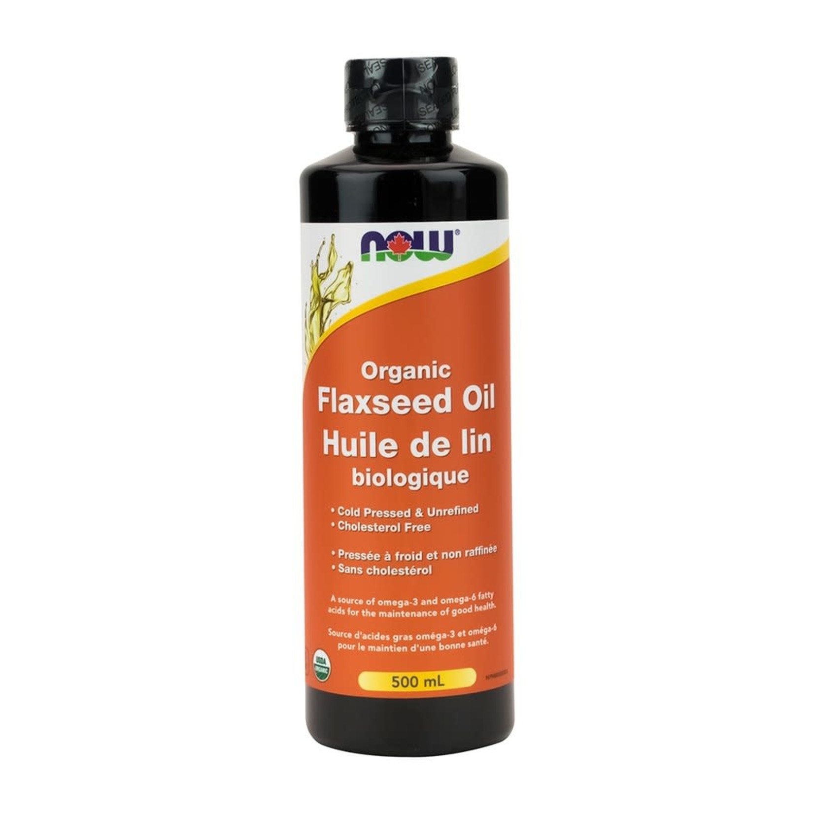 Now Now Organic Flaxseed Oil 500ml