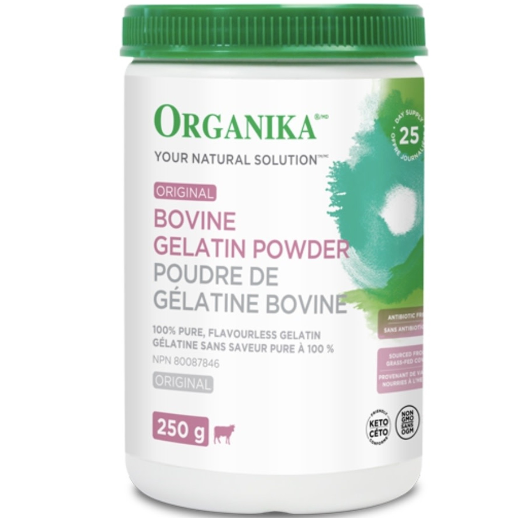 Organika Organika Bovine Gelatin Powder 250g