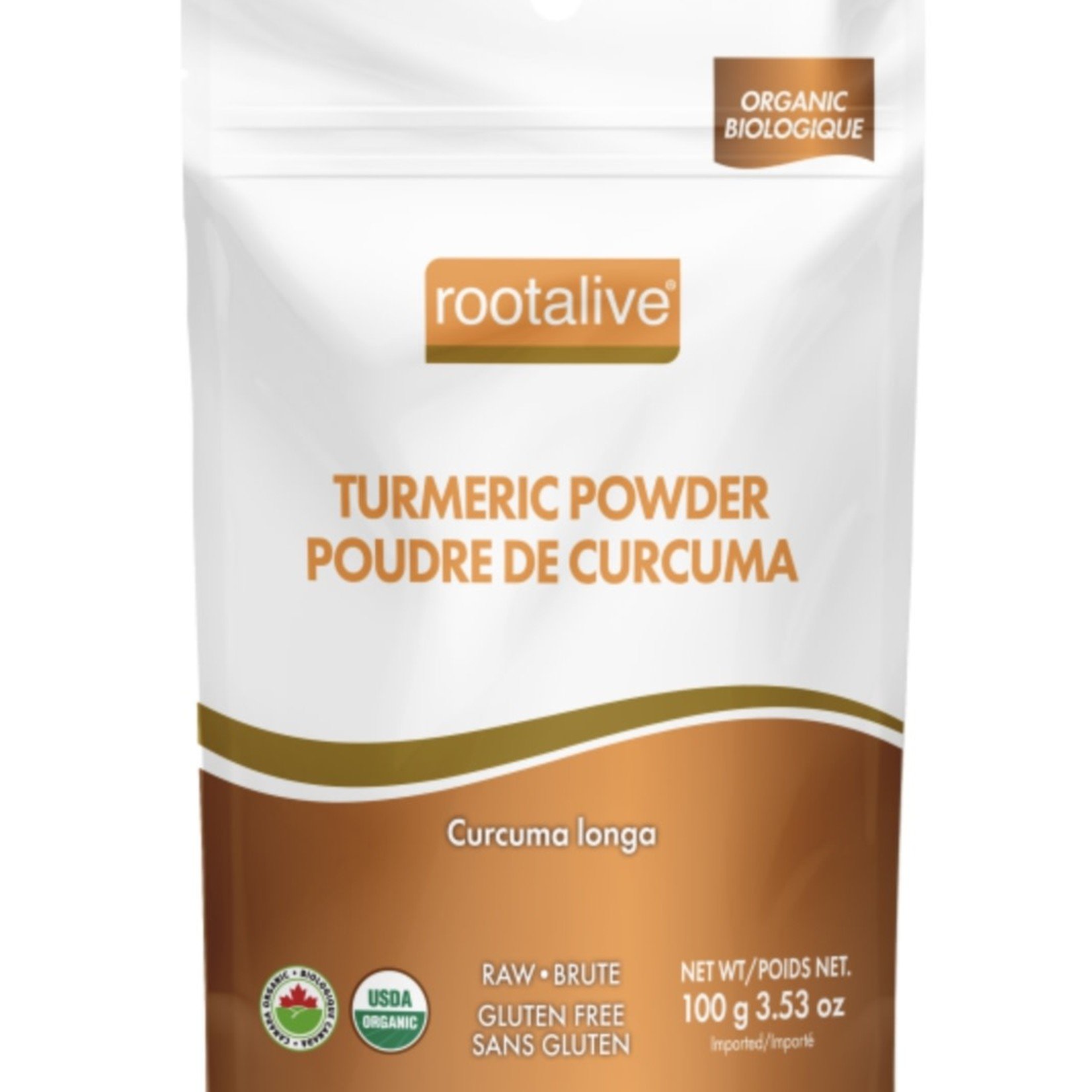 Rootalive Organic Turmeric Powder 100g