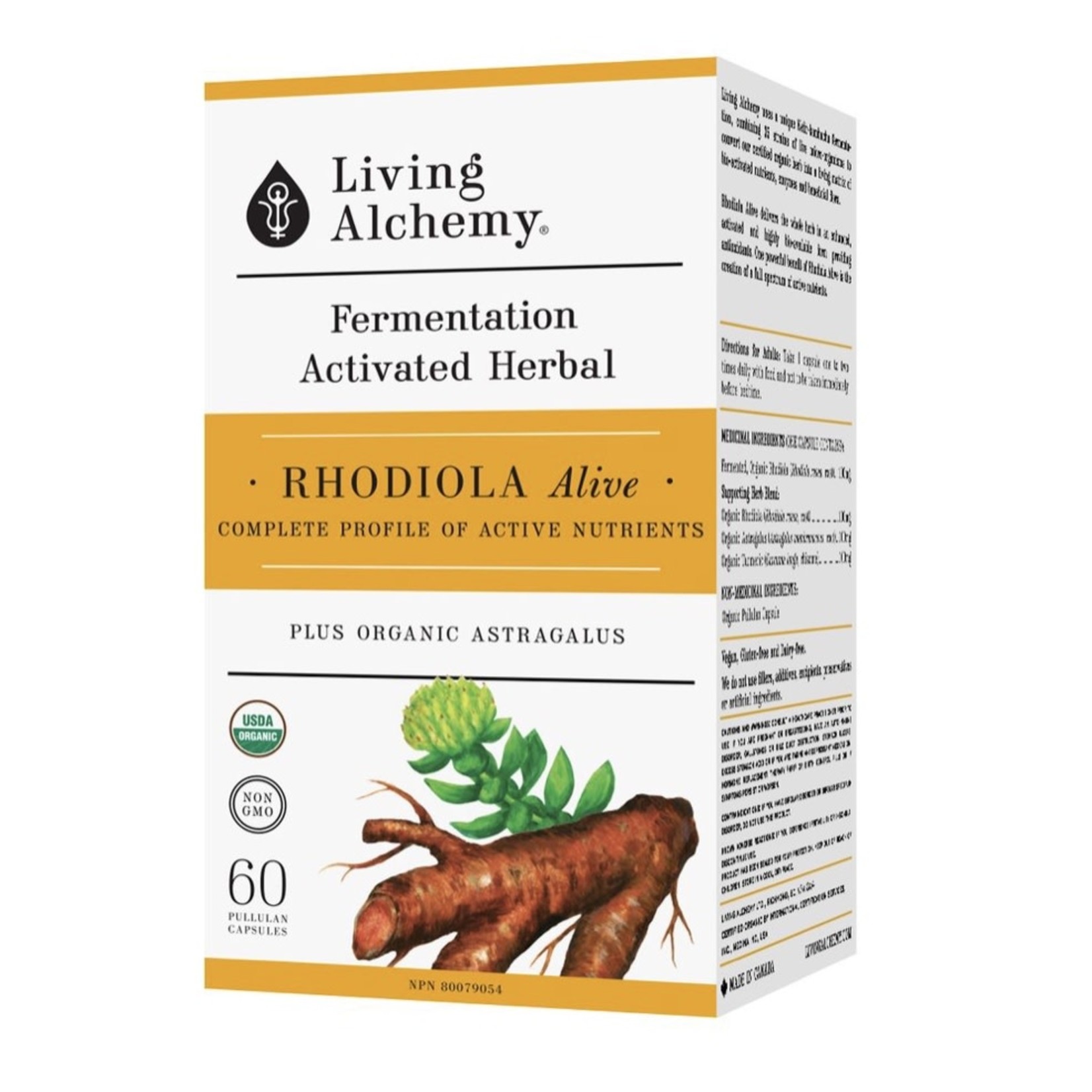 Living Alchemy Living Alchemy Rhodiola 60 caps