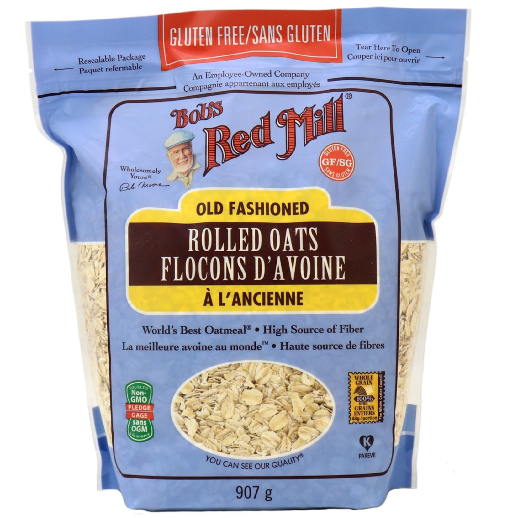 Bob's Red Mill Bob’s Red Mill Rolled Oats Gluten Free 907g