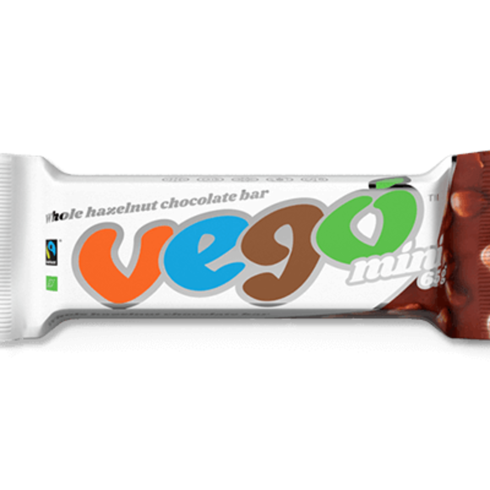 Vego Vego Hazelnut Chocolate Bar Mini 65g