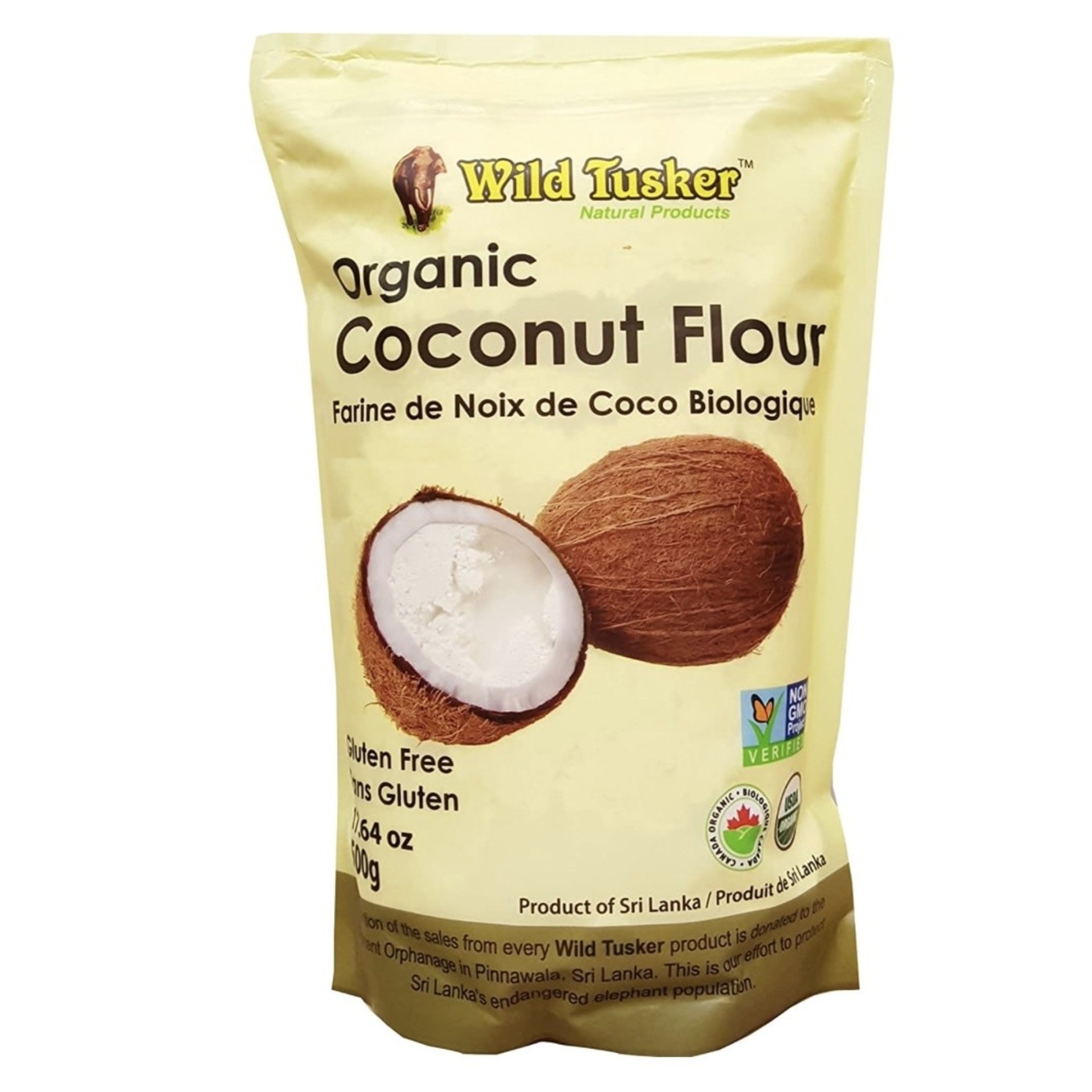 Wild Tusker Wild Tusker Organic Coconut Flour 500g