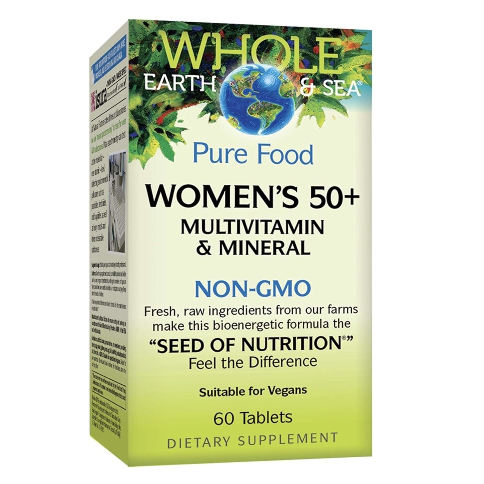Whole Earth & Sea Whole Earth & Sea Women’s 50+ Multivitamin 60 tabs