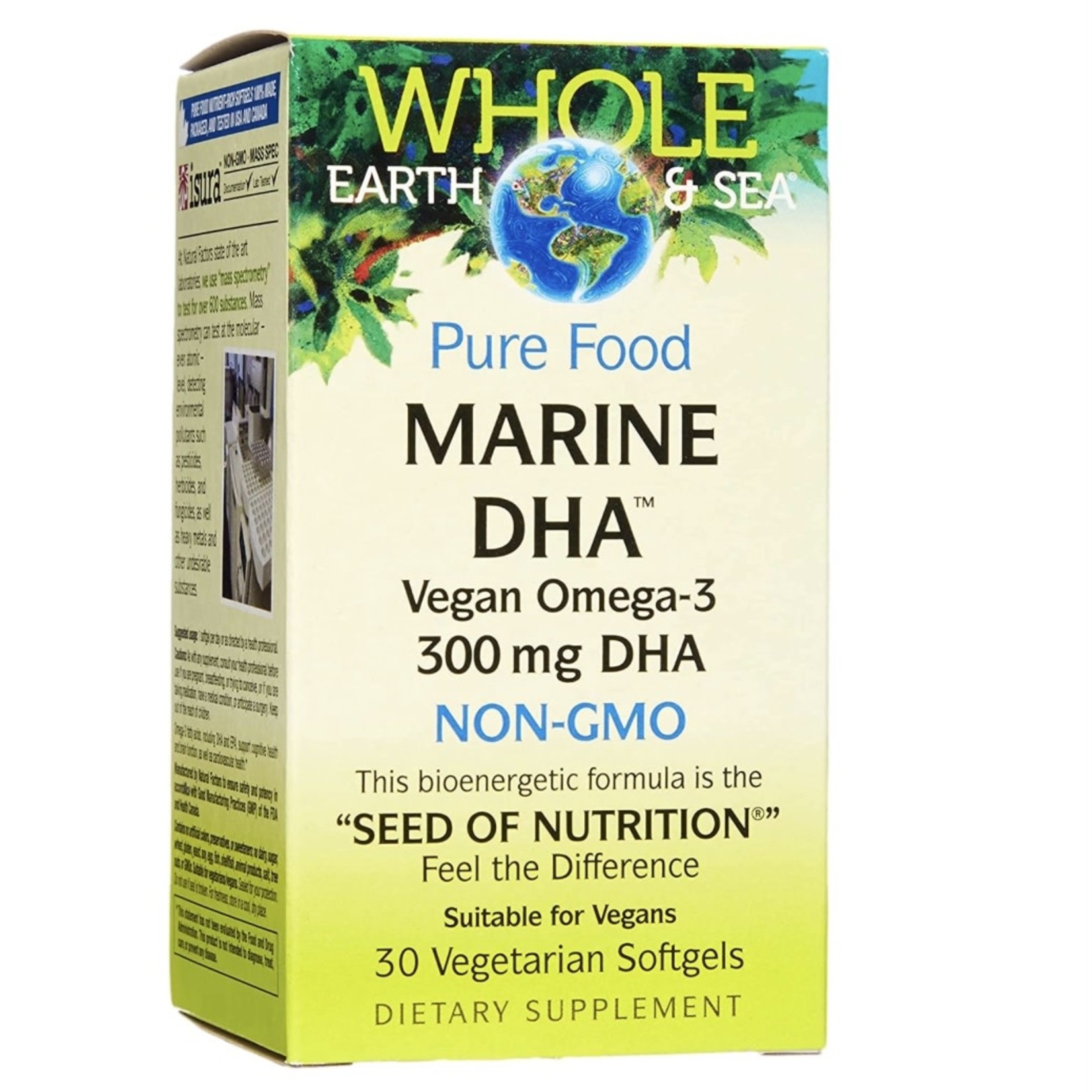 Whole Earth & Sea Whole Earth & Sea Marine DHA 30 softgels