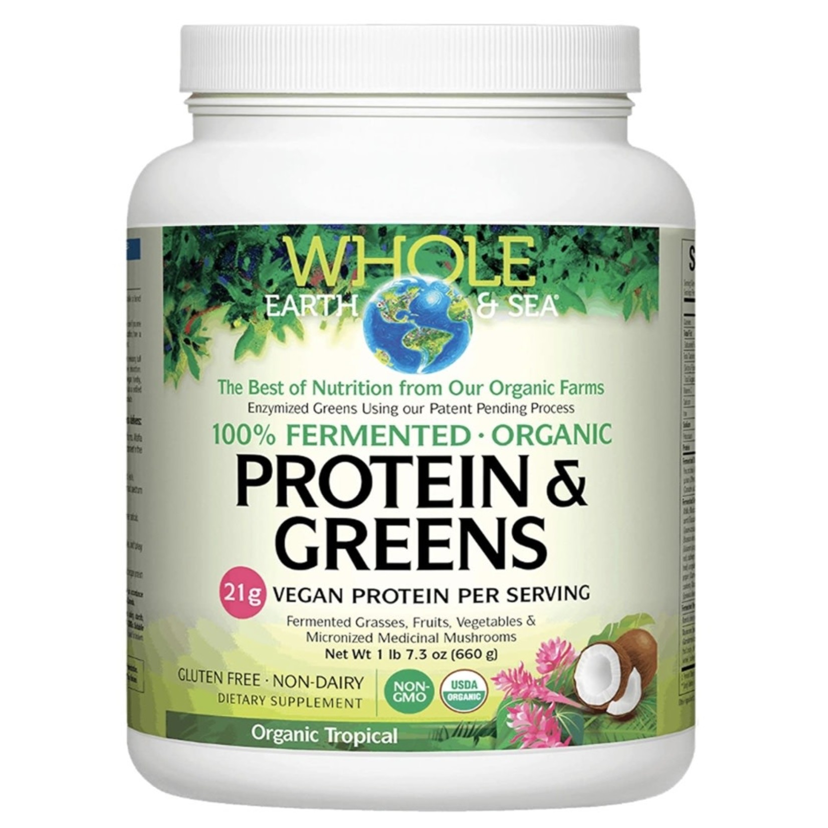 Whole Earth & Sea Whole Earth & Sea 100% Fermented Protein & Greens - Tropical