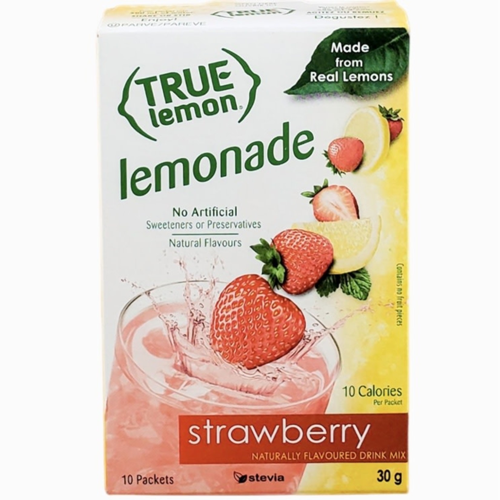 True Citrus True Lemon Strawberry Lemonade 10ct