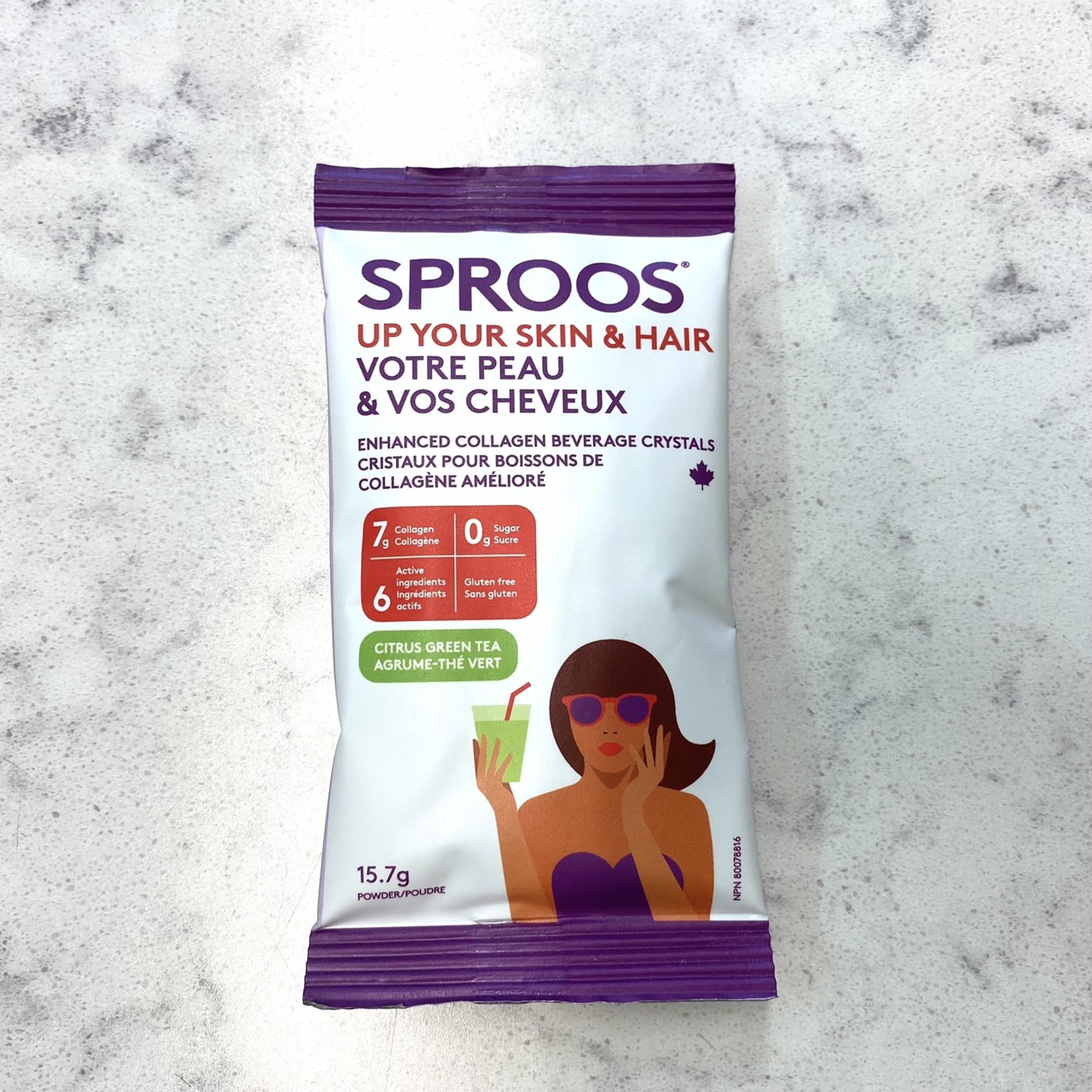 Sproos Sproos Citrus Green Tea 15.7g