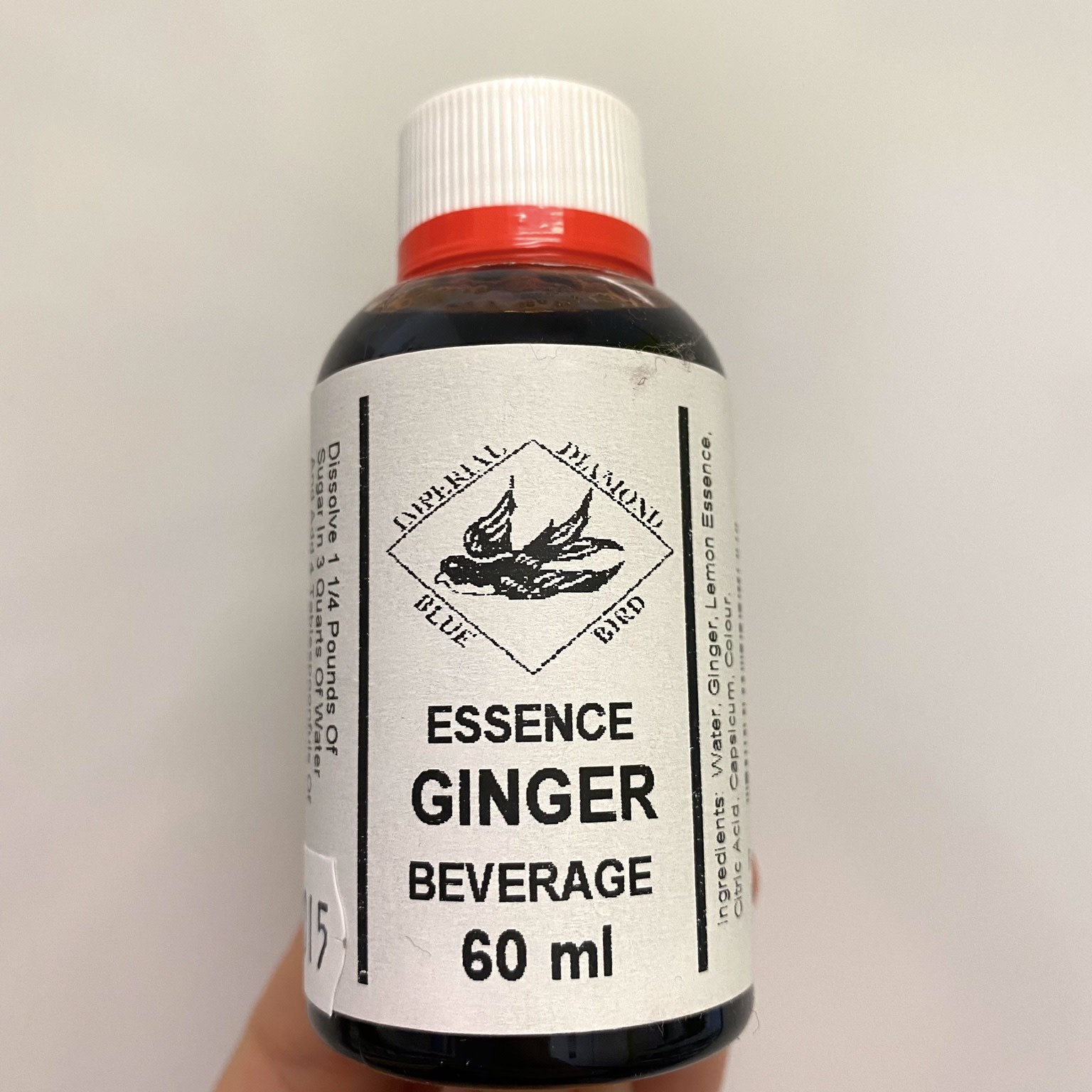 Ginger Essence 60ml Lemon & Lime Health Shoppe